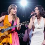 Taylor Swift and Eras Tour abridor Gracie Abrams Complete Limpa do tempo da amizade 516