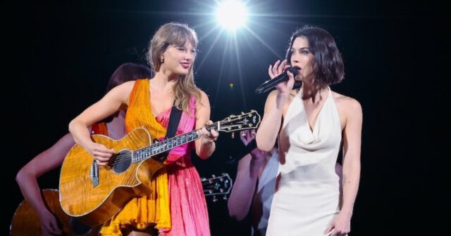 Taylor Swift and Eras Tour abridor Gracie Abrams Complete Limpa do tempo da amizade 516