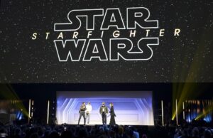 Guerra nas Estrelas fica quieto. Quanto tempo duram os tempos sombrios? Pedro Pascal e Jon Favreau podem ser vistos no Mandalorian & Grogu no estágio de celebração