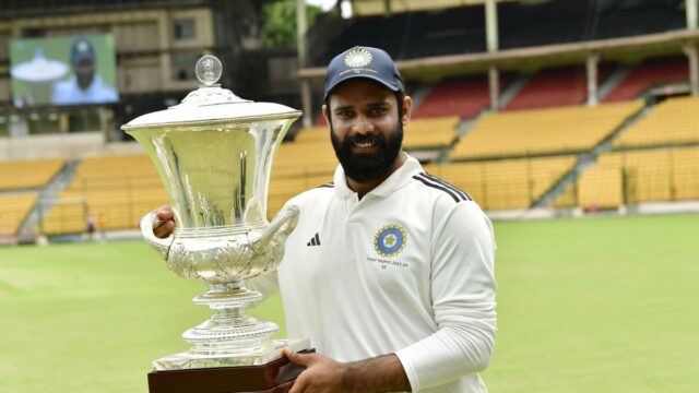 Hanuma Vihari para ingressar em Tripura em 2025-26 para a temporada doméstica




