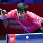 Harmeet Desai perde um círculo de 16 jogos no WTT Star Consender Foz do Iguacu no Brasil
