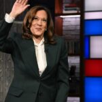 Harris diz a Colbert, na primeira entrevista fora do escritório, que o sistema americano está "quebrado"