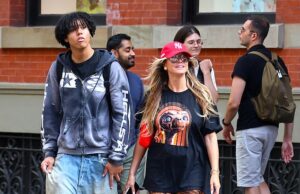 Heidi Klum, uma mãe solidária que ajuda seu bebê Nepot Johan a passar para a faculdade Heidi Klum tirou um tempo de sua agenda lotada para ajudar seu segundo filho mais novo Johan Riley Fyodor Taiwo Samuel a se mudar para a faculdade na cidade de Nova York