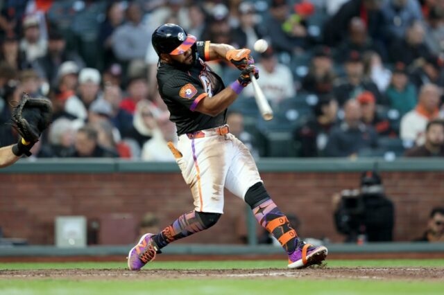 Heliot Ramos chega no nono turno para ajudar os gigantes do SF a vencer os cervejeiros



