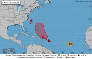 Hinter Hurricane Erin, uma nova tempestade tropical Fernand provavelmente formará Hinter Hurricane Erin, uma nova tempestade tropical Fernand provavelmente formará