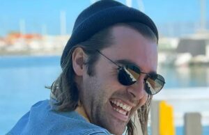 Host do podcast da teoria da conspiração acusada de assassinato da namorada Tobias Marcus Nuttall Facebook