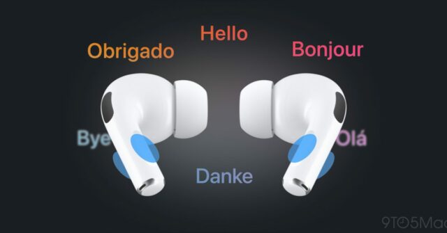 IOS 26 sugestões beta para o gesto de tradução ao vivo.

