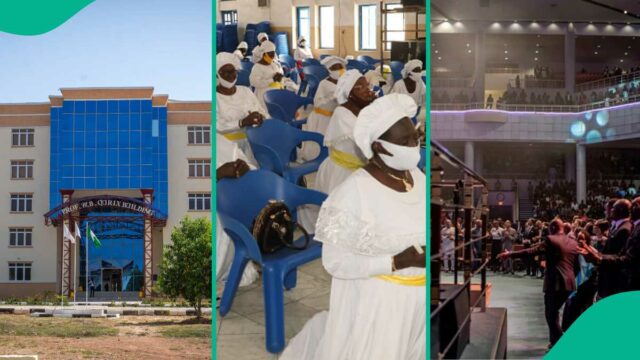 Igrejas nigerianas completas que as universidades específicas

