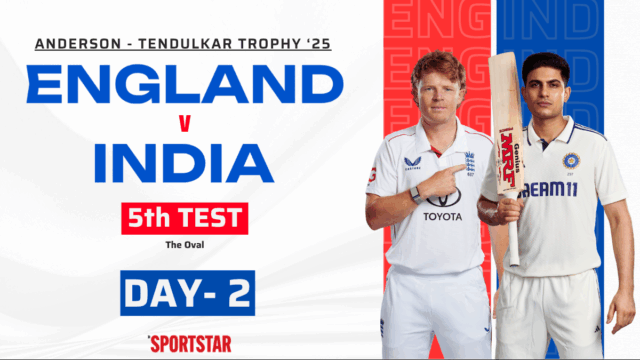Ind v. Eng Score Live, 5º Dia do Teste 2: Karun, Washington parece atualizar uma parceria

