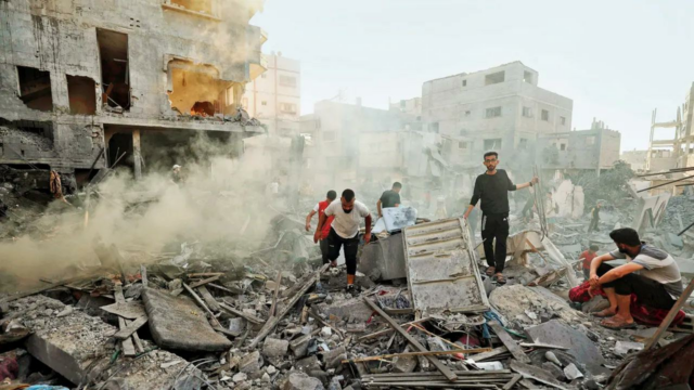 Israel diz caçadas de fome; A mensagem de Israel

