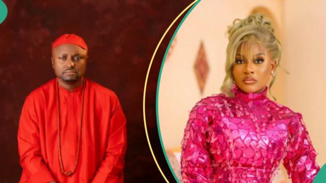 Isreal DMW Shields Bbnaija Phyna; quer sua irmã mais rápida: "Você realmente irritou numerosos" 

