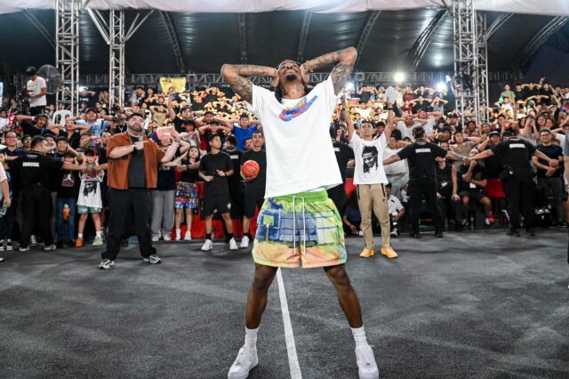Ja Morant durante a parada filipin do “Make on the Watch Tour na sexta -feira