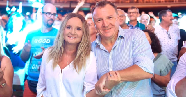 Jacek Korski e sua esposa homenagearam o juramento em Carol Nawrocki. Danças e Disco Polo (vídeo)

