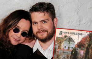 Jack Osbourne continua a homenagear o pai Ozzy usando uma camiseta de rock Ozzy Osbourne Jack Osbourne Álbum Main Getty Composite