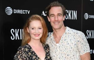 James van der Beek compartilha o tributo de aniversário de Mudez à esposa Kimberly no meio de seu diagnóstico de câncer James van der Beek e sua esposa Kimberly van der Beek.
