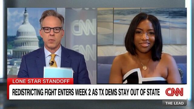 Jasmine Crockett refuta o governador do Texas, diz Dem quebrando Kworum para parar o Gerimandering são "mais texanos e americanos"

