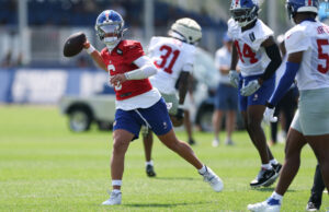 Jaxson Dart está se saindo honesto antes da estréia da gigante Jaxson Dart está se saindo honesto antes da estréia da gigante