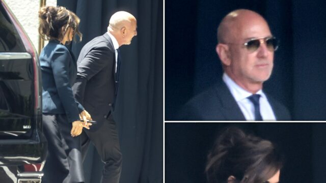 Jeff Bezos Lauren Sanchez Backgrid Sub Swipe 2