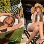Jennifer Lopez chia em um biquíni de cordas durante o luxuoso restante do Egito: "Sinta -se fofo"
