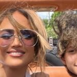 A promoção Jennifer Lopez jorra sobre gêmeos Emme e Max em meio a problemas de casamento de Ben Affleck