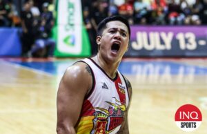 Jericho Cruz espera manter uma boa forma na Copa Asiática da FIBA para Guam Durante as finais da Copa do PBA Filipin contra o Jericho Cruz de San Miguel Beermen Tnt Tnt Tnt Tropang 5G.