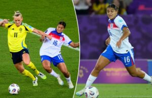 Jess Carter “coceira” para voltar a Gotham com saltos de borracha do euro Jess Carter "coceira" para voltar a Gotham com saltos de borracha do euro