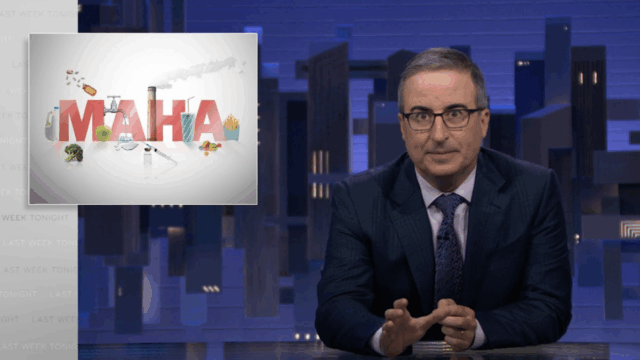John Oliver mergulha no plano de RFK Jr. de tornar a America Health novamente



