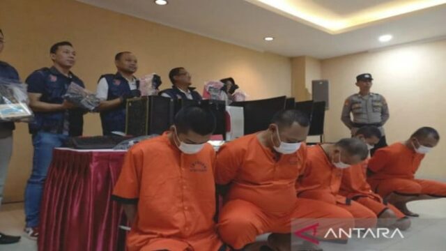 Judol Splashy jogadores foram presos depois que a polícia regional de DIY Bandar 'Akali': todas as partes participaram

