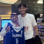 Gilas Pilipinas Great Man June Mar Fajardo, criador de conteúdo e fã do San Miguel Center com Thesaudipinoy.