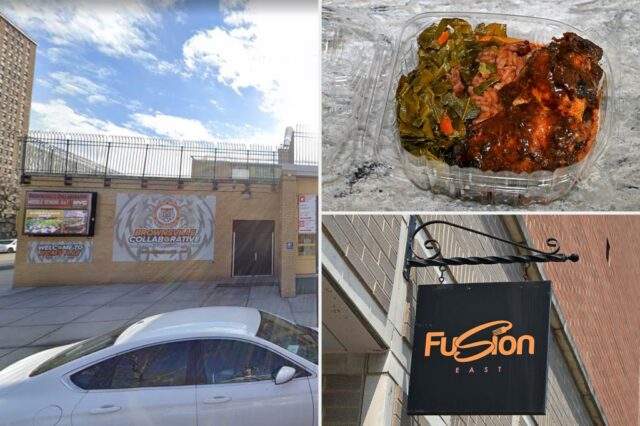 Junior High School em Nova York pagou US $ 20.000 por semana a um restaurante - de US $ 300 bacon, café e chá no valor de US $ 200

