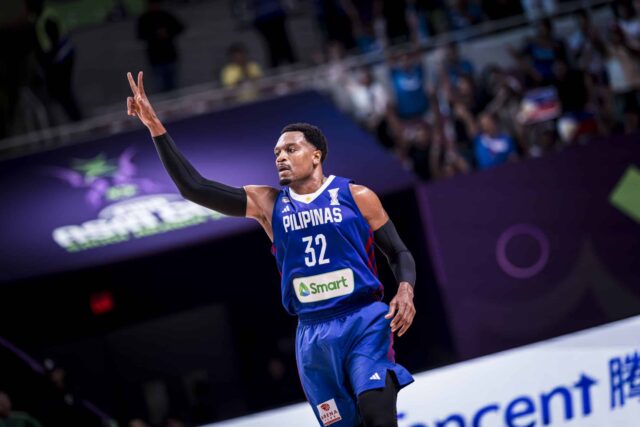 Justin Brownlee Gilas Pilipinas venceu a Arábia Saudita até as quartas de final da Fiba Asian Cup