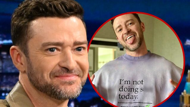 Justin Timberlake salte para o Instagram hoje