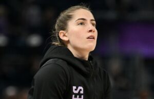 Kate Martin, estrela da WNBA Kate Martin, revela se os ases e valquírias têm melhor estilo WNBA Player Cameron Brink Pregame Fort é baseado em Tennis Pro Coco Gauff