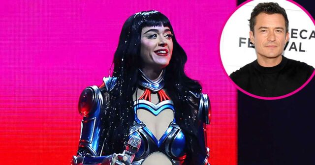 Katy Perry conhece fã chamado Orlando no Concerto depois de Orlando Bloom Split