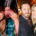 Kelly Clarkson se espalha chorando em um vídeo viral alguns dias antes da morte de seu ex -hangudur Brandon Blackstock