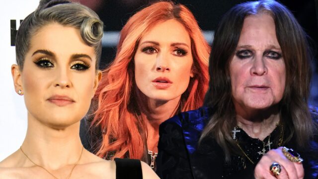 Kelly Osbourne Ozzy e Becky Lynch Getty 1