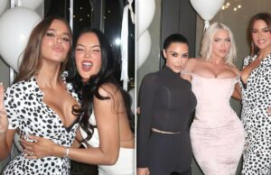 Khloe usa um visual que abraça o aniversário do amigo Khloe Kardashian Olivia Party Instagram 1