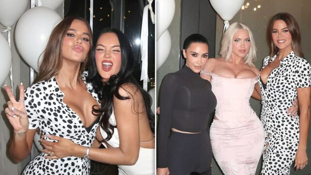Khloe Kardashian Olivia Party Instagram 1