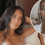 A melhor aparência de cabelo de platina de Kim K K