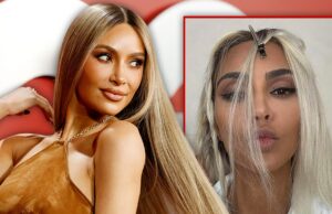 Kim Kardashian olha para ver suas novas fotos Kim Kardashian Getty Instagram Main 2 2