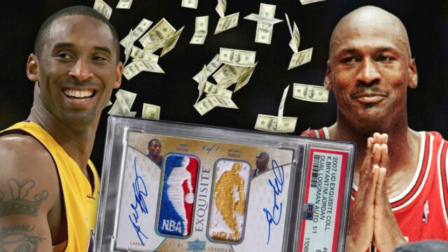 Kobe Bryant Michael Jordan Card 2 Getty Herited Auctions 2