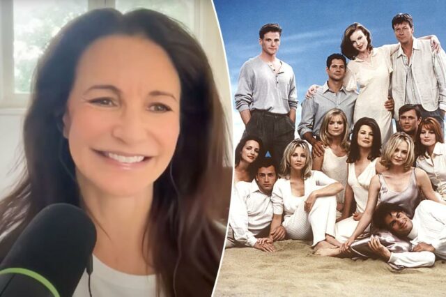 Kristin Davis revela que o co -criador de "Melrose Place" não falou com ela no set durante as filmagens

