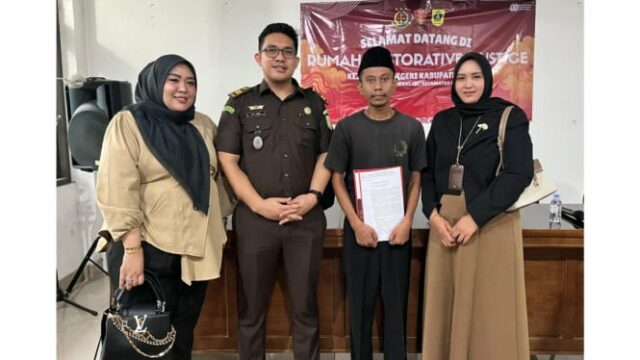 Kujari Bogor Regency completou o caso de propriedade de Siamang por meio de justiça restaurativa

