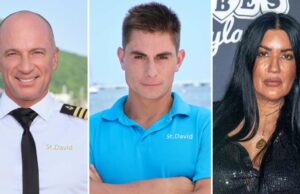 Kyle do abaixo do convés diz que ‘escapou de algo’ depois da investigação Abaixo do convés revela se Kyle se conectou com o convidado Helen antes da investigação