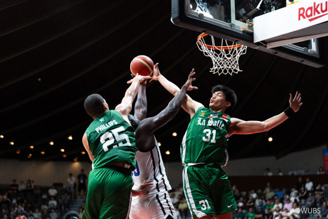 Mike Phillips Luis Pablo La Salle World University Basketball Series Wubs