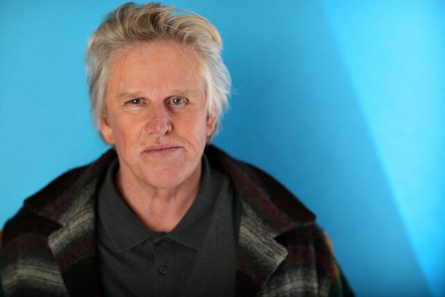 O tweet de Lauren Conlin em Gary Busey (foto via x/@conlin_lauren)
