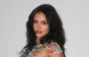 Leah Kateb atinge um troll afirmando que ele está tirando o peito nas fotos Leah Kateb defende suas curvas depois que Troll afirma que ele está tirando o peito nas fotos