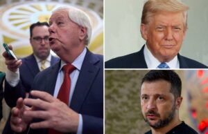 Lindsey Graham afirma que o objetivo de Trump é impedir a terceira invasão da Ucrânia, ele quer que Zelensky “faça parte desse processo” Lindsey Graham afirma que o objetivo de Trump é impedir a terceira invasão da Ucrânia, ele quer que Zelensky "faça parte desse processo"
