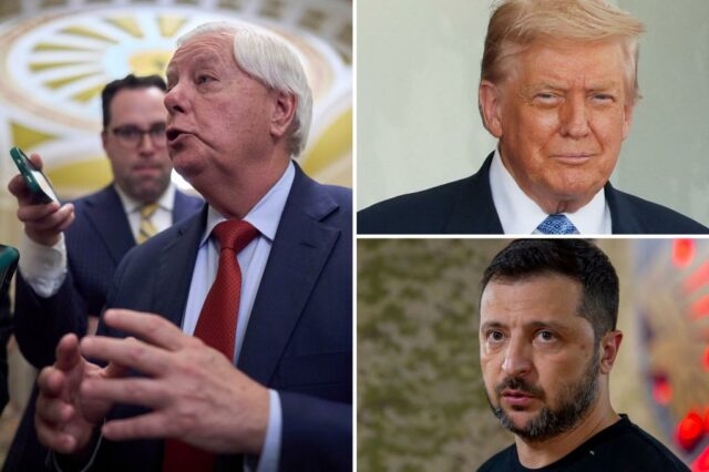 Lindsey Graham afirma que o objetivo de Trump é impedir a terceira invasão da Ucrânia, ele quer que Zelensky "faça parte desse processo"

