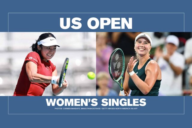 O craque do tênis filipino, Alex Eala, faz com que ela seja aberta em 2025, estreia principal do empate contra Clara Tauson, da Dinamarca, na primeira rodada da última competição do ano do Grand Slam.